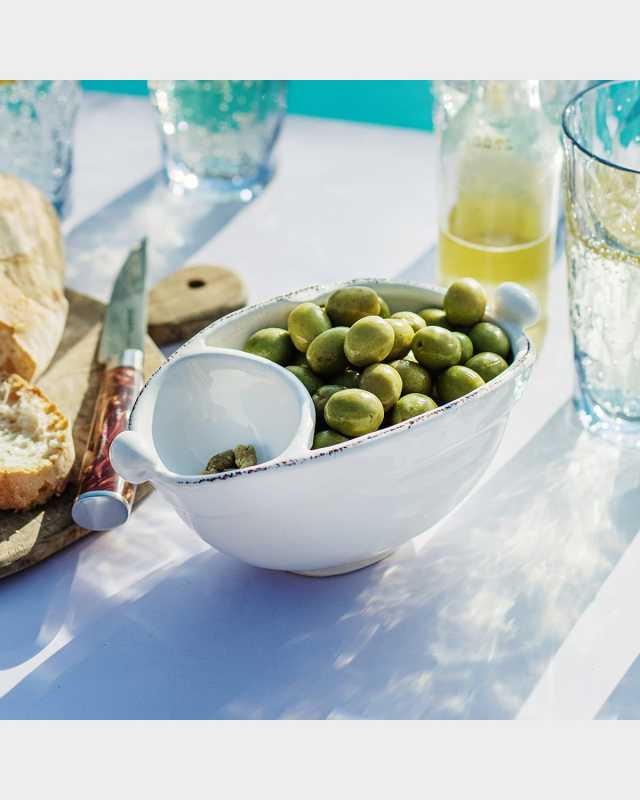 Lastra Two-Part Olive Bowl